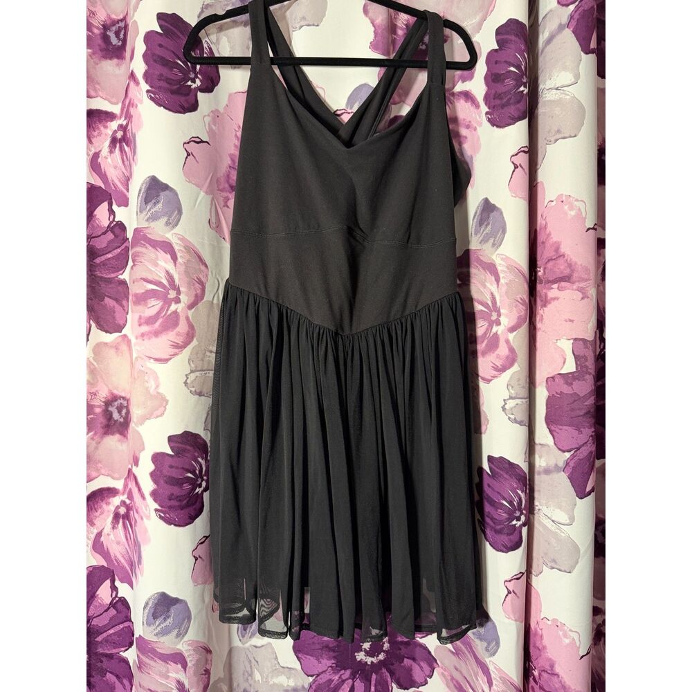 Torrid TRU Performance Core Mesh Ruffle 2fer Active Dress
